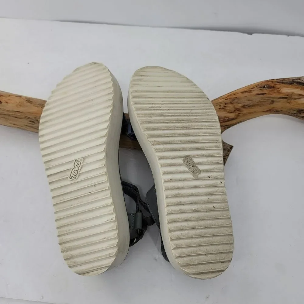 Teva universal leather flatform sandals